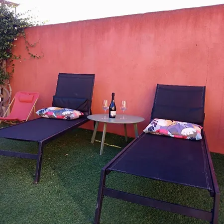 Holiday home La Des Mouts- Piscine -clim Vendres