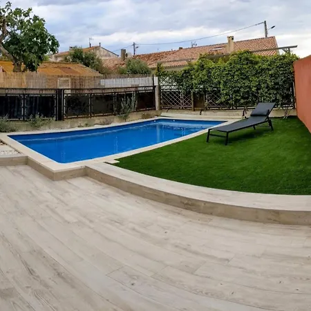 La Des Mouts- Piscine -clim * Vendres