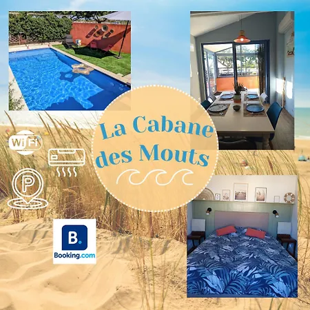 La Des Mouts- Piscine -clim بيت للعطل فلوري