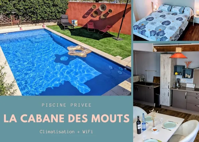 La Des Mouts- Piscine -clim Semesterbostad